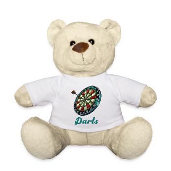 Fléchettes - Nounours - blanc - Devant
