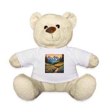 Alpine Meadow Trail - Teddy Bear - white - Front