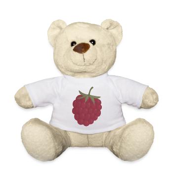 rot rosa himbeere - Teddy - Weiß - Vorne