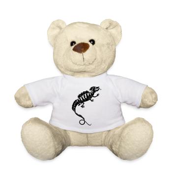 Lézard - Nounours - blanc - Devant