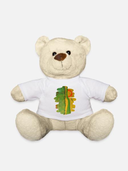 Flucht - Teddy - Weiß