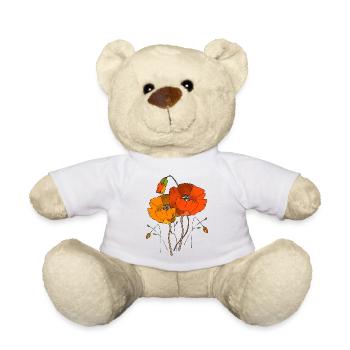 Blumen - Teddy - Weiß - Vorne