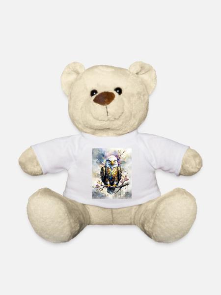 Bald Eagle - Teddy Bear - white