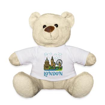 stadt london 1 - Teddy - Weiß - Vorne