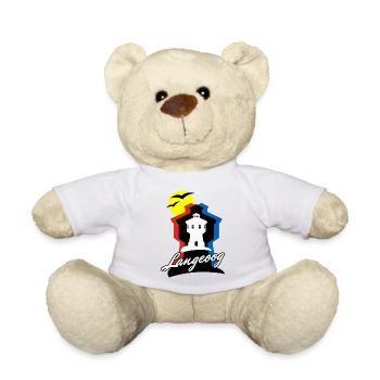 Langeoog Style mit Wasserturm - Teddy - Weiß - Vorne