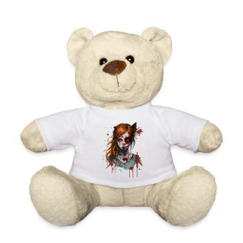 Zombie Fuchsfrau - Teddy - Weiß - Vorne