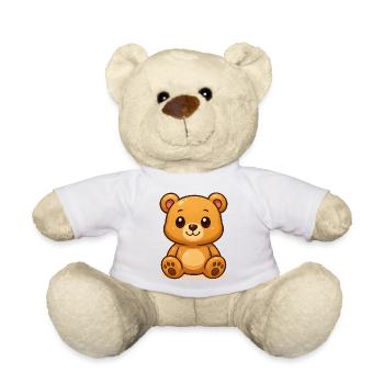 Teddybär - Teddy - Weiß - Vorne