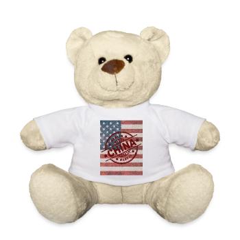 Made in China - Teddy Bear - white - Front
