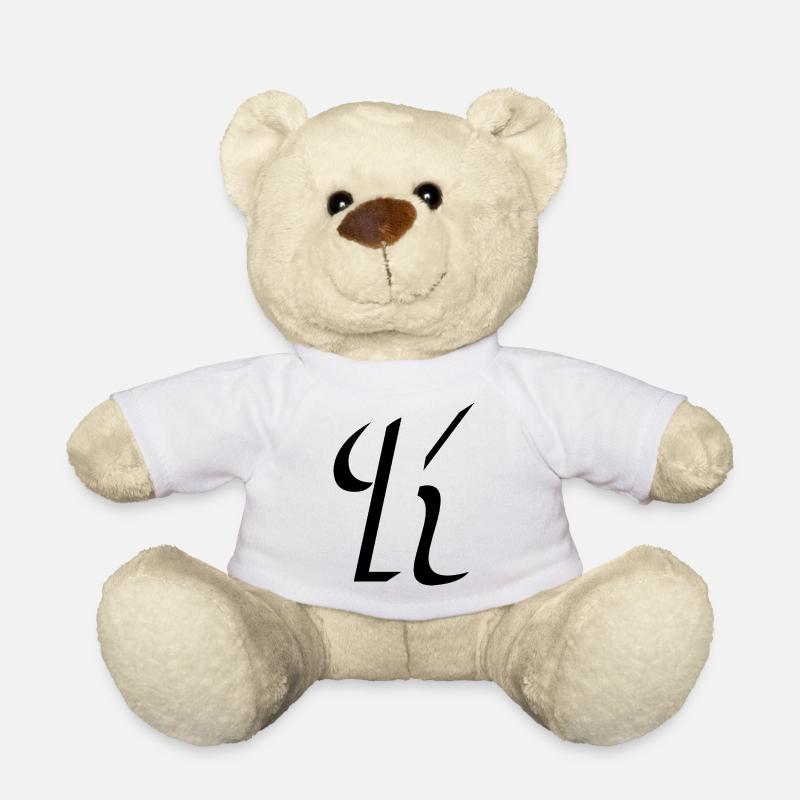 Letter K, Name, der Buchstabe K - Teddy - Weiß