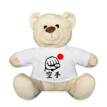 Karate Faust / Fist - Teddy - Weiß - Vorne