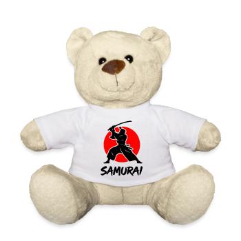 Samouraï - Nounours - blanc - Devant