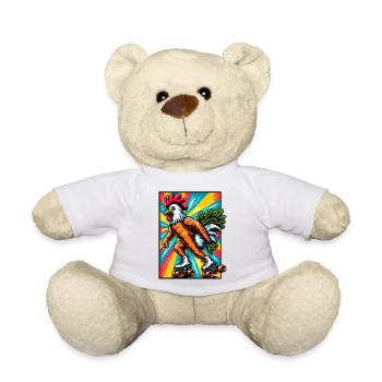 Rollschuh Karotte Hahn - Teddy - Weiß - Vorne