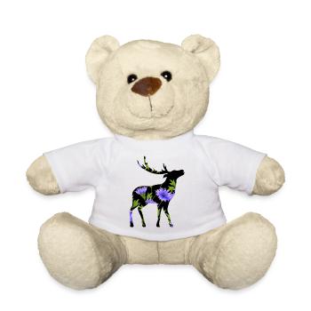Hirsch - Teddy - Weiß - Vorne