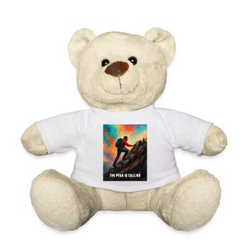 Grimpeur en quête du sommet - Nounours - blanc - Devant