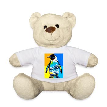 penguin - Teddy Bear - white - Front