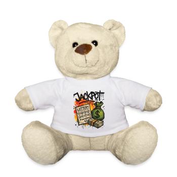 Graffiti Art Jackpot Lottery - Teddy Bear - white - Front