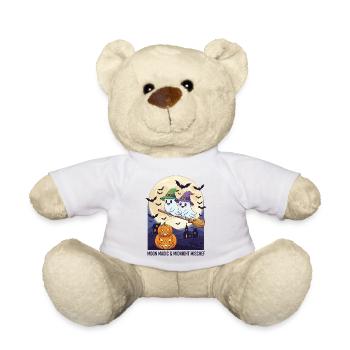 Magie de la lune et méschef de minuit - Nounours - blanc - Devant