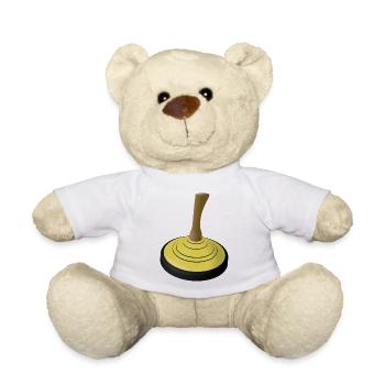 2025-EISSTOCK-gelb - Teddy - Weiß - Vorne