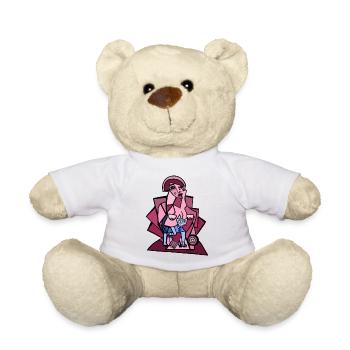 Moi, trop réfléchir avec mon chat - Nounours - blanc - Devant