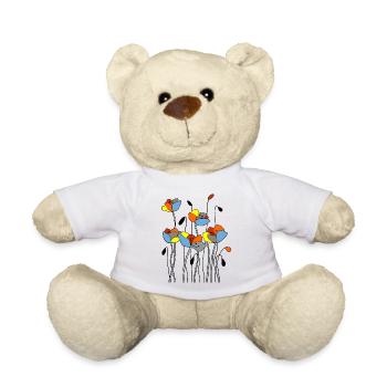 Fleur - Nounours - blanc - Devant
