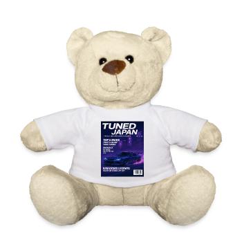 Abgestimmtes japanisches Neon-Automagazin-Cover - Teddy - Weiß - Vorne