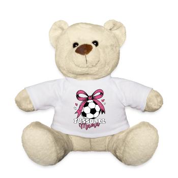 Maman Soccer - Nounours - blanc - Devant