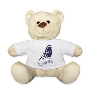 Windfoil Surfer Silhouette - Teddy - Weiß - Vorne
