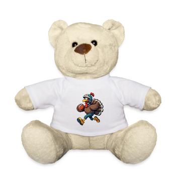 Thanksgiving Football Truthahn - Teddy - Weiß - Vorne
