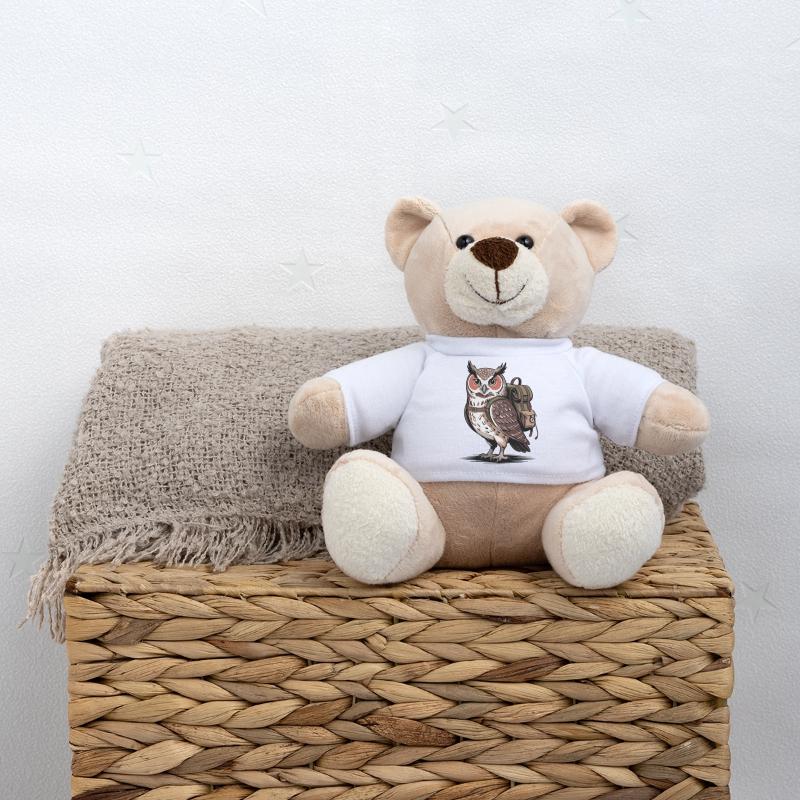 Owl with backpack Teddy Bear