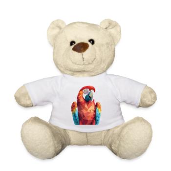 Perroquet - Nounours - blanc - Devant