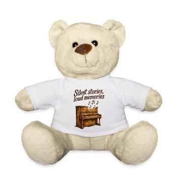 Urbex - Urban Exploration - Teddy Bear - white - Front