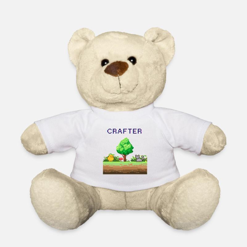 Pixel Crafter Waldabenteuer - Teddy - Weiß