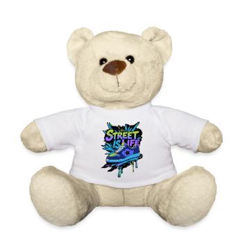 Baskets streetwear - Nounours - blanc - Devant