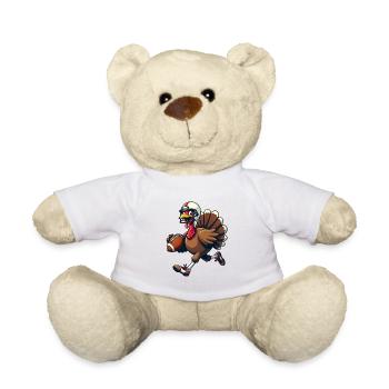 Thanksgiving Football Truthahn - Teddy - Weiß - Vorne