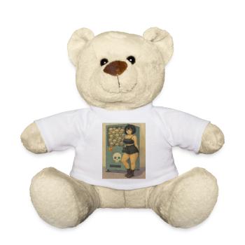 Automate du Crâne Gothique - Nounours - blanc - Devant