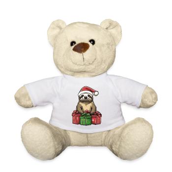 Cadeaux de Noël pour la paresse - Nounours - blanc - Devant