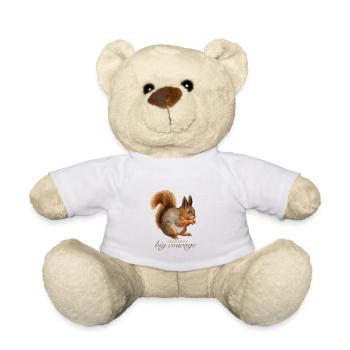 Kleine Pfoten - Teddy - Weiß - Vorne