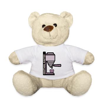 Espresso Kaffeemaschine Kaffee - Teddy - Weiß - Vorne