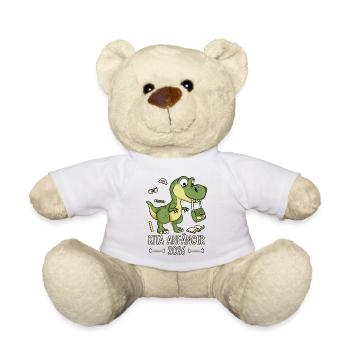 Kita Beginner 2026 Dinosaur - Teddy Bear - white - Front