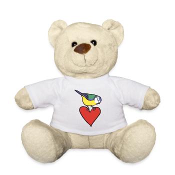 et Heart - Nounours - blanc - Devant