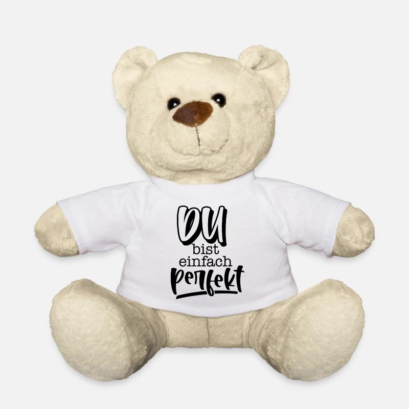Du bist einfach perfekt - Nounours - blanc