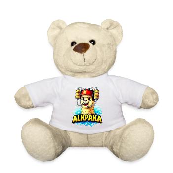 ALKPAKA Bierparty Alpaka - Teddy - Weiß - Vorne