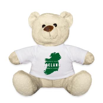 Ireland Favorite Place Favorite People - Teddy Bear - white - Front