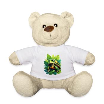 Turtle - Teddy Bear - white - Front