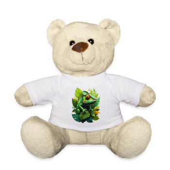 caméléon - Nounours - blanc - Devant
