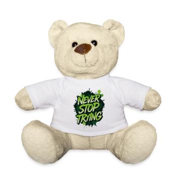 Artistic cycling, artistic cycling, indoor cycling - Teddy Bear - white - Front