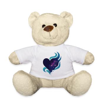 Love - Heart - Valentine's Day - Wedding - Teddy Bear - white - Front