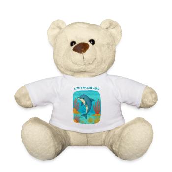 Héros Dauphin Éclaboussant - Nounours - blanc - Devant