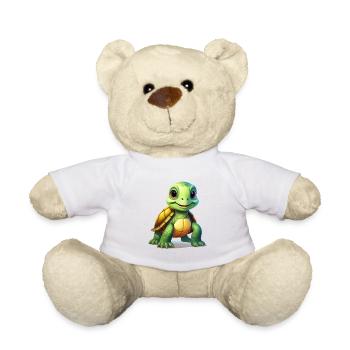 Turtle - Teddy Bear - white - Front