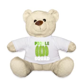 Essiggurke Gurke Gurken - Teddy - Weiß - Vorne